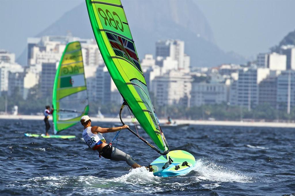 Nick Dempsey (GBR) Mens RS:X © Richard Gladwell www.photosport.co.nz